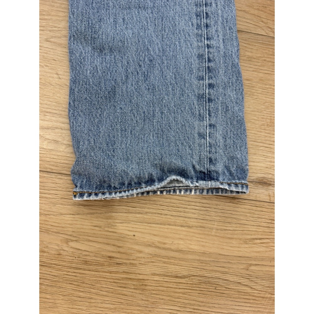 Levis 501 Jeans Mens Tagged 36x29 Actual W36 27 Medium Wash Button Fly Denim - Picture 6 of 14